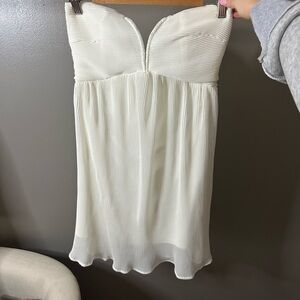 Elliatt Ivory Strapless Dress